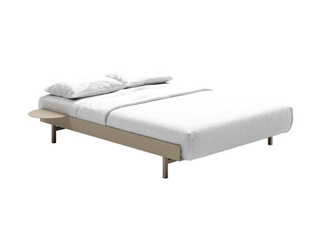 Moebe Expandable Bed - 90 to 180 cm / Sand / 140 cm Slats