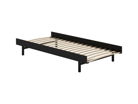 Bed 90 cm by Moebe - Black