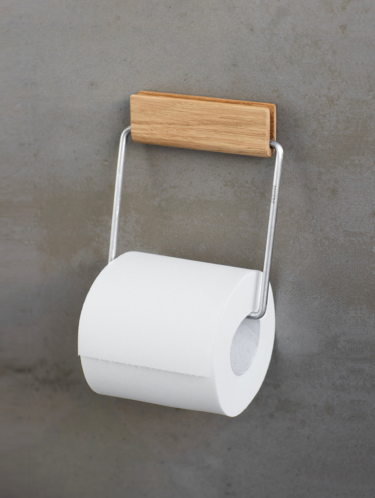 Wooden Toilet Roll Holder by Moebe · Really Well Made