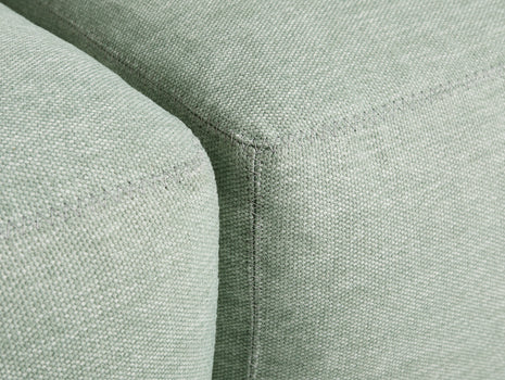 Mags Soft 3 Seater / Combination 1 / Metaphor 023 Sylvan by HAY - Light Grey Stitching Detail