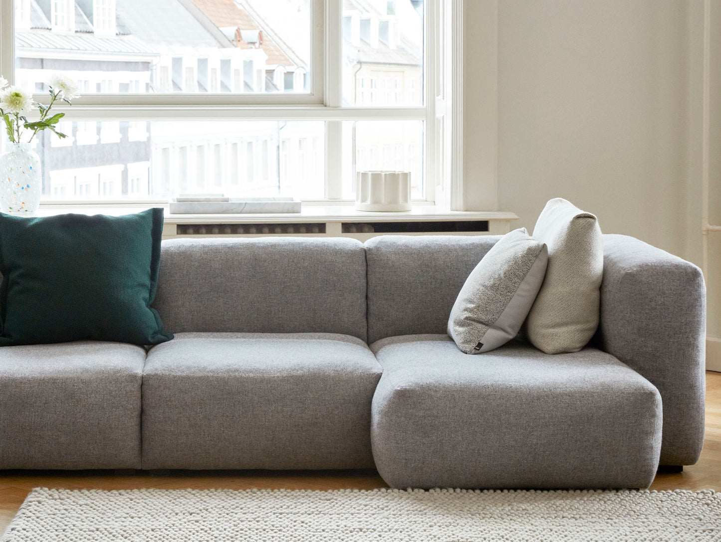 Mags Soft Sofa by HAY -  combination 9 / hallingdal 130