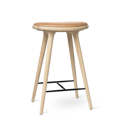 Stool by Mater - Counter Stool (H 69cm) / Soaped Oak