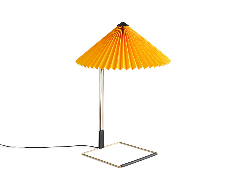 Matin Table Lamp by HAY - Large, Yellow