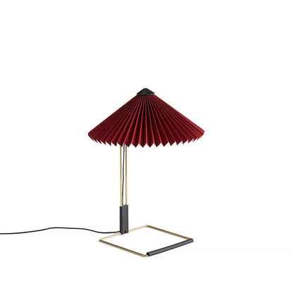 Matin Table Lamp by HAY - Small, Oxide Red