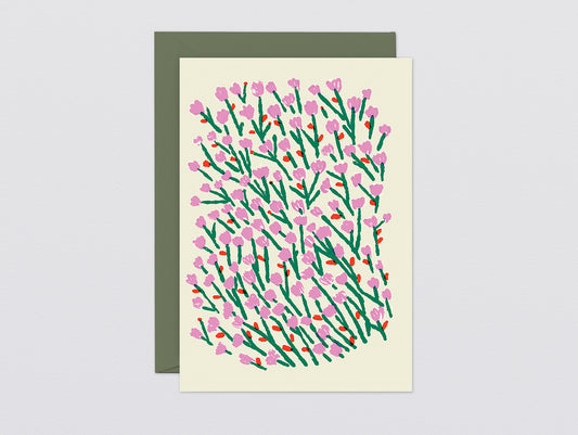 'Meadow' Art Card by Wrap Stationery