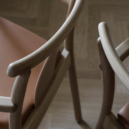 Merkur Dining Chair Upholstered by Audo Copenhagen.