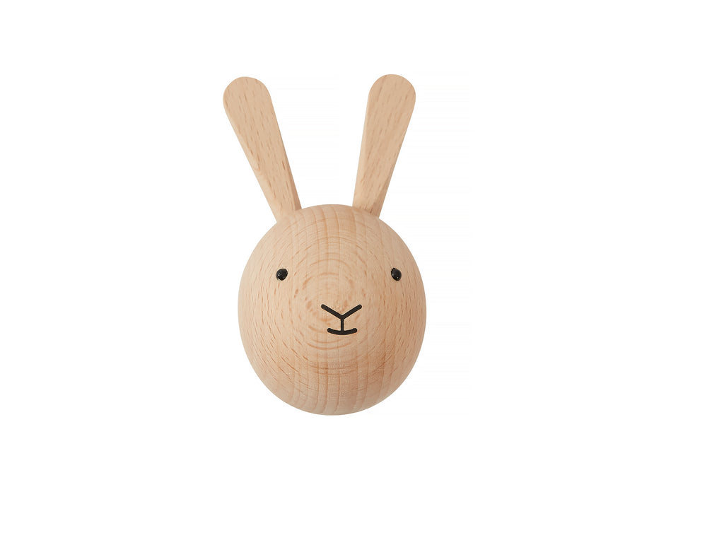 Mini Wall Hooks - Rabbit by OYOY