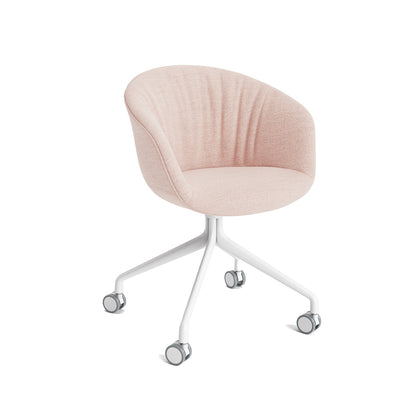 About A Chair AAC 25 Soft by HAY -  Mode 026/ White Powder Coated Aluminium