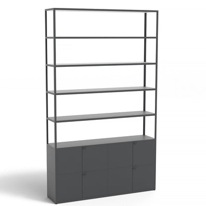 New Order Shelving - Combination 702 / 8 Layers in Charcoal