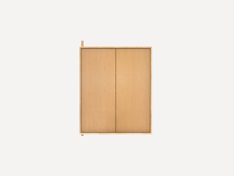 Shelf Library H1148 Cabinet Section Large Add-on in Natural Oiled Oak by Frama