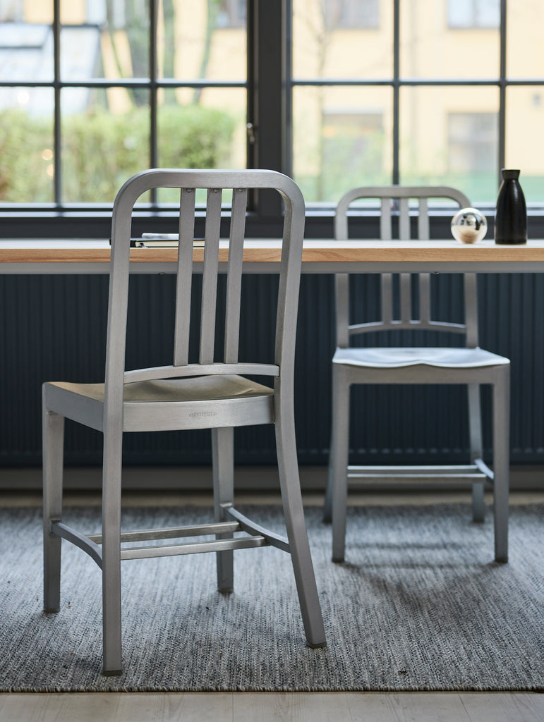 1006 Navy Chair - Hand Brushed by Emeco