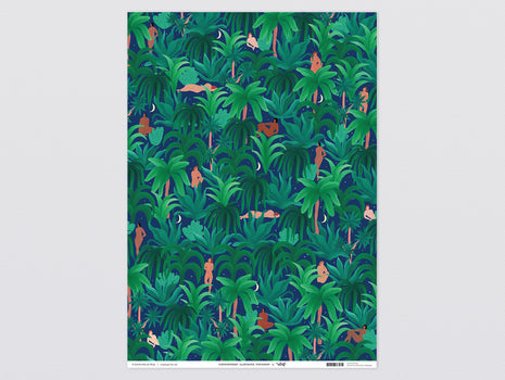 'Night Jungle' paper by Wrap