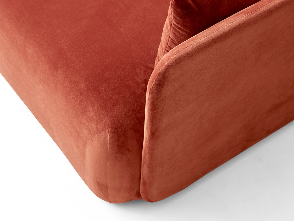 Offset 2-Seater Sofa by Menu - City Velvet 062