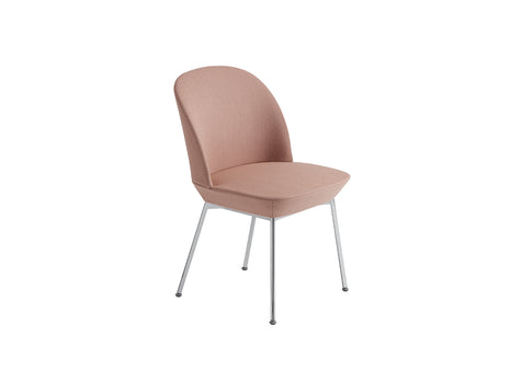 Oslo Side Chair by Muuto - Twill Weave 530 / Chrome Base