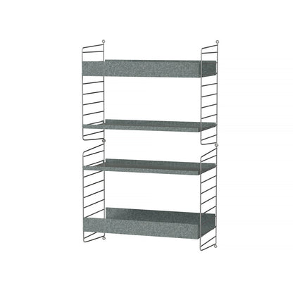 String Outdoor Galvanised Shelving - Combination C