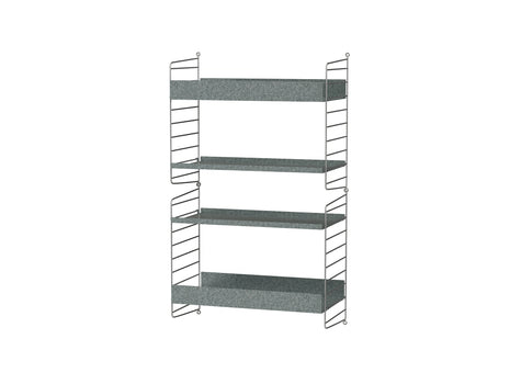 String Outdoor Galvanised Shelving - Combination C