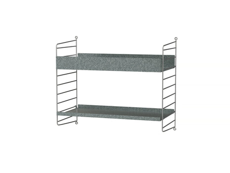 String Outdoor Galvanised Shelving - Combination D