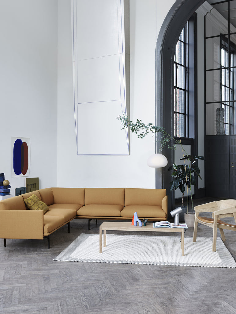 Workshop Coffee Table by Muuto - 120 x 43 cm / Lacquered Oak