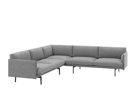 Muuto Outline Corner Sofa - Hallingdal 166