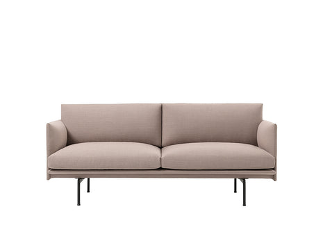 Muuto Outline Sofa, 2 Seat, Fiord 471