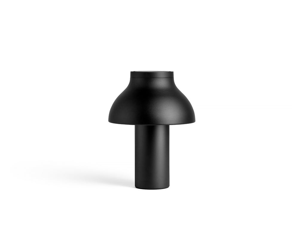HAY PC Table Lamp - Small, Soft Black Aluminium
