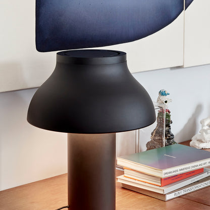 HAY PC Table Lamp - Large, Soft Black Aluminium