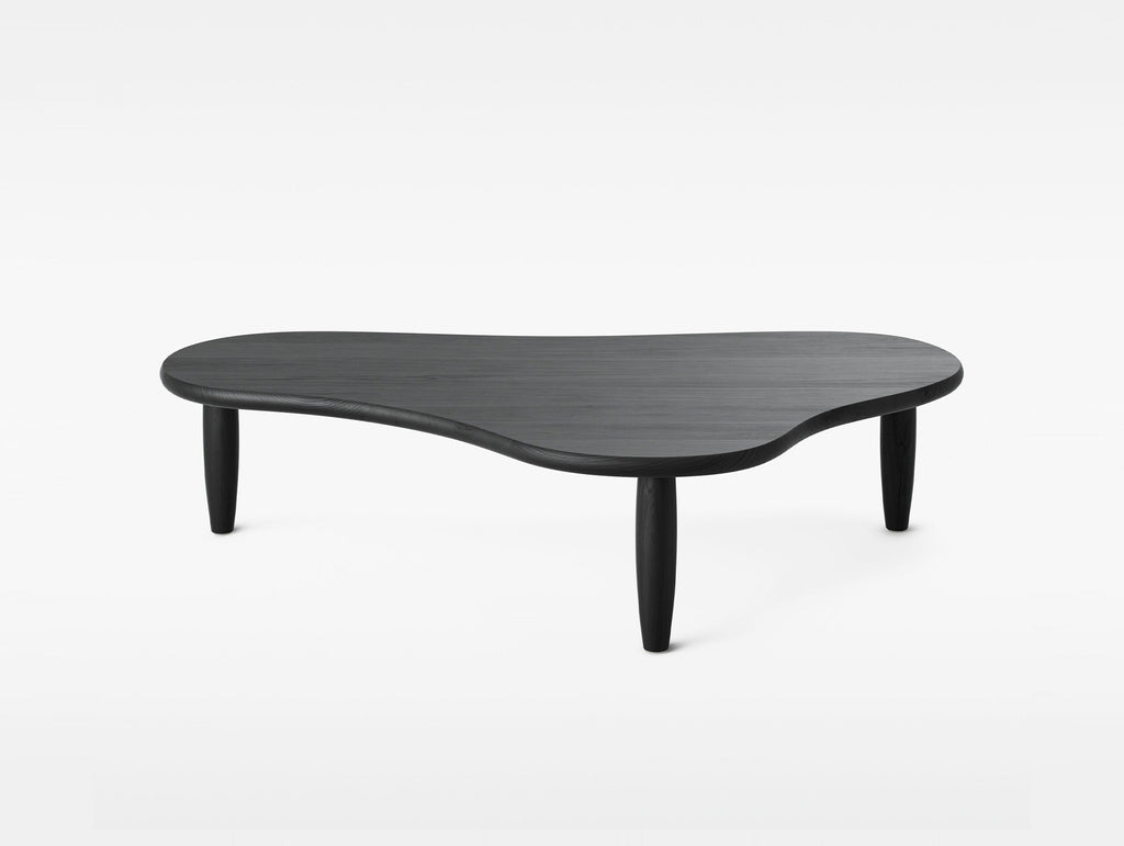 Puddle Table by Massproductions - Black Stained Ash