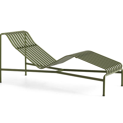 HAY Palissade Chaise Longue in Olive