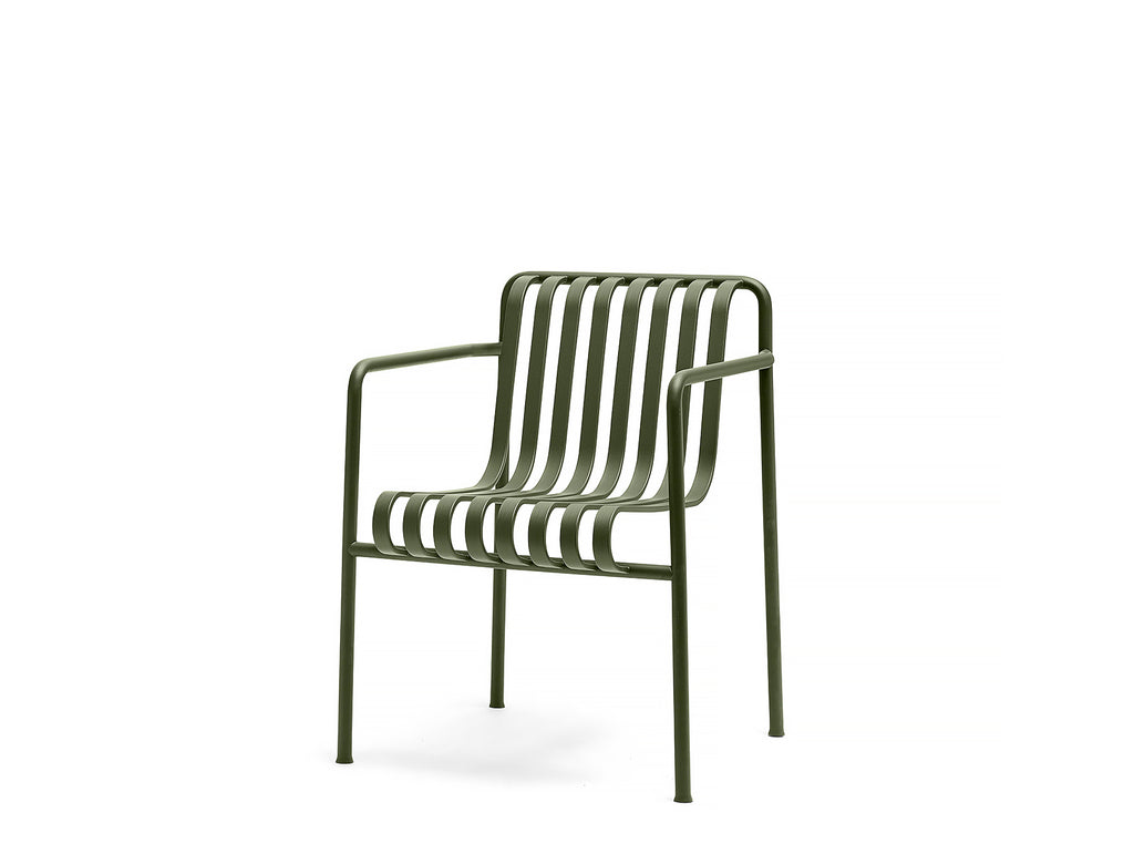 HAY Palissade Dining Armchair - Olive