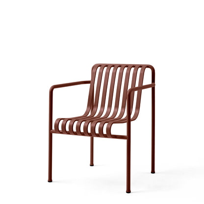 HAY Palissade Dining Armchair - Iron Red