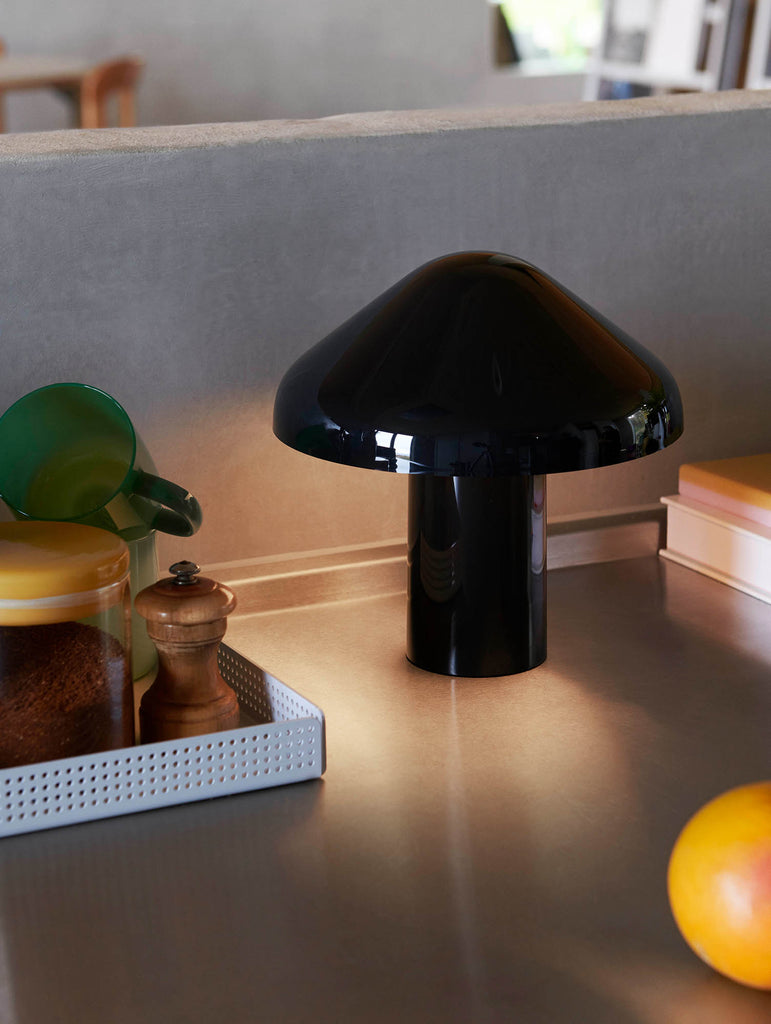 HAY Pao Portable Lamp by HAY - Soft Black
