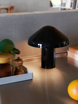 HAY Pao Portable Lamp by HAY - Soft Black