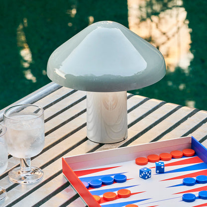 Pao Portable Lamp by HAY - Cool Grey