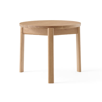 Passage Lounge Table by Menu - D50 cm / natural oak 