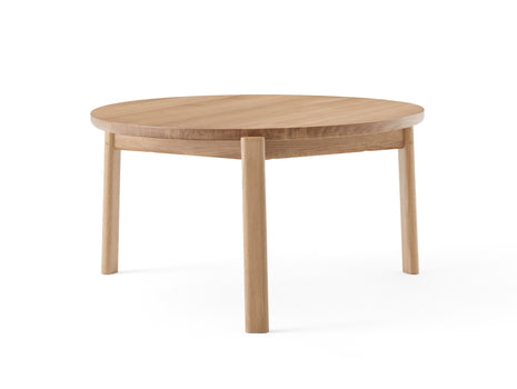 Passage Lounge Table by Menu - D70 cm / natural oak