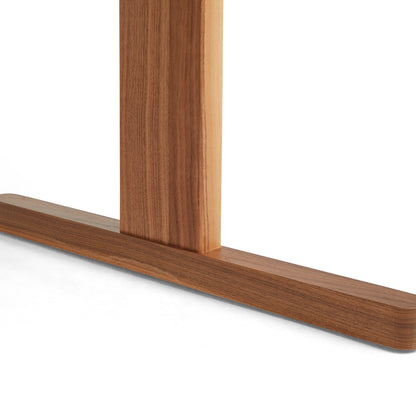 Passerelle High Table by HAY - Walnut Frame
