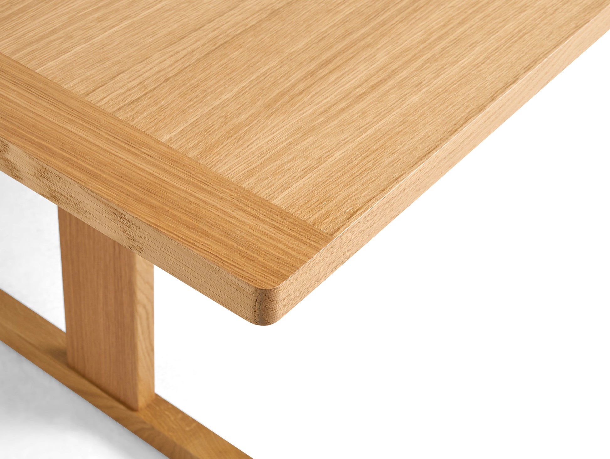 Passerelle Table (Veneer Tabletop) by HAY - Oak Tabletop 