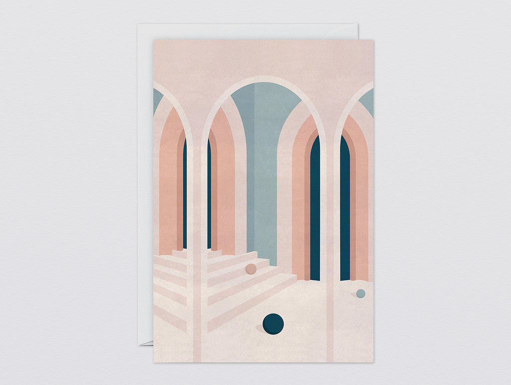 'Pastel Arches' Art Card by Wrap