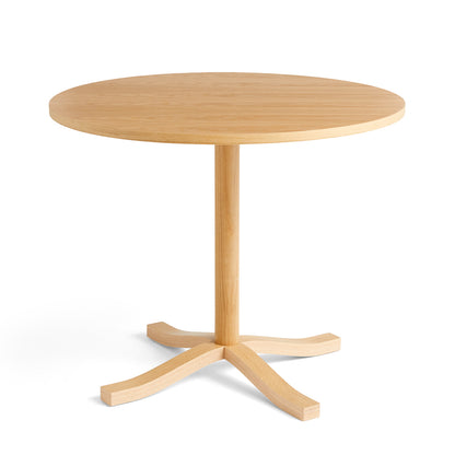 Pastis Table by HAY - Diameter 90 x Height 74 cm / Water-Based Lacquered Oak