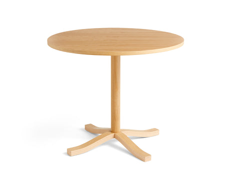 Pastis Table by HAY - Diameter 90 x Height 74 cm / Water-Based Lacquered Oak