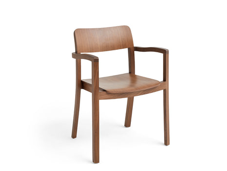 Pastis Chair by HAY - With Armrest / Water-Based Lacquered Walnut