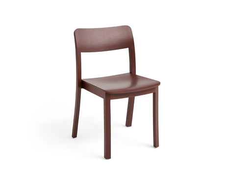 Pastis Chair by HAY - Without Armrest / Barn Red Water-Based Lacquered Ash