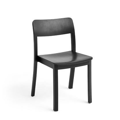 Pastis Chair by HAY - Without Armrest / Black Water-Based Lacquered Ash