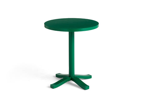 Pastis Table by HAY - Diameter 46 x Height 52 cm / Pine Green Water-Based Lacquered Ash