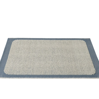 Small Pale Blue Pebble Rug by Muuto