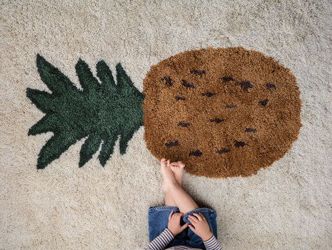 Fruiticana Pineapple Rug by Ferm Living