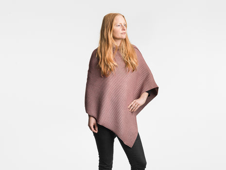 Pink Pleece Short Poncho by Design House Stockholm