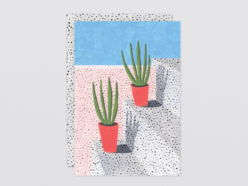 'Plant Study 3' Art Card by Wrap Stationery