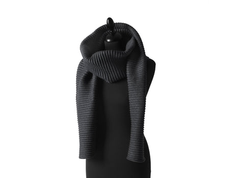 Black Pleece Long Scarf by Design House Stockholm