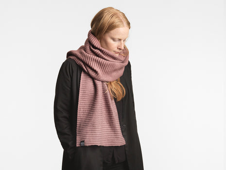 Pink Pleece Long Scarf by Design House Stockholm